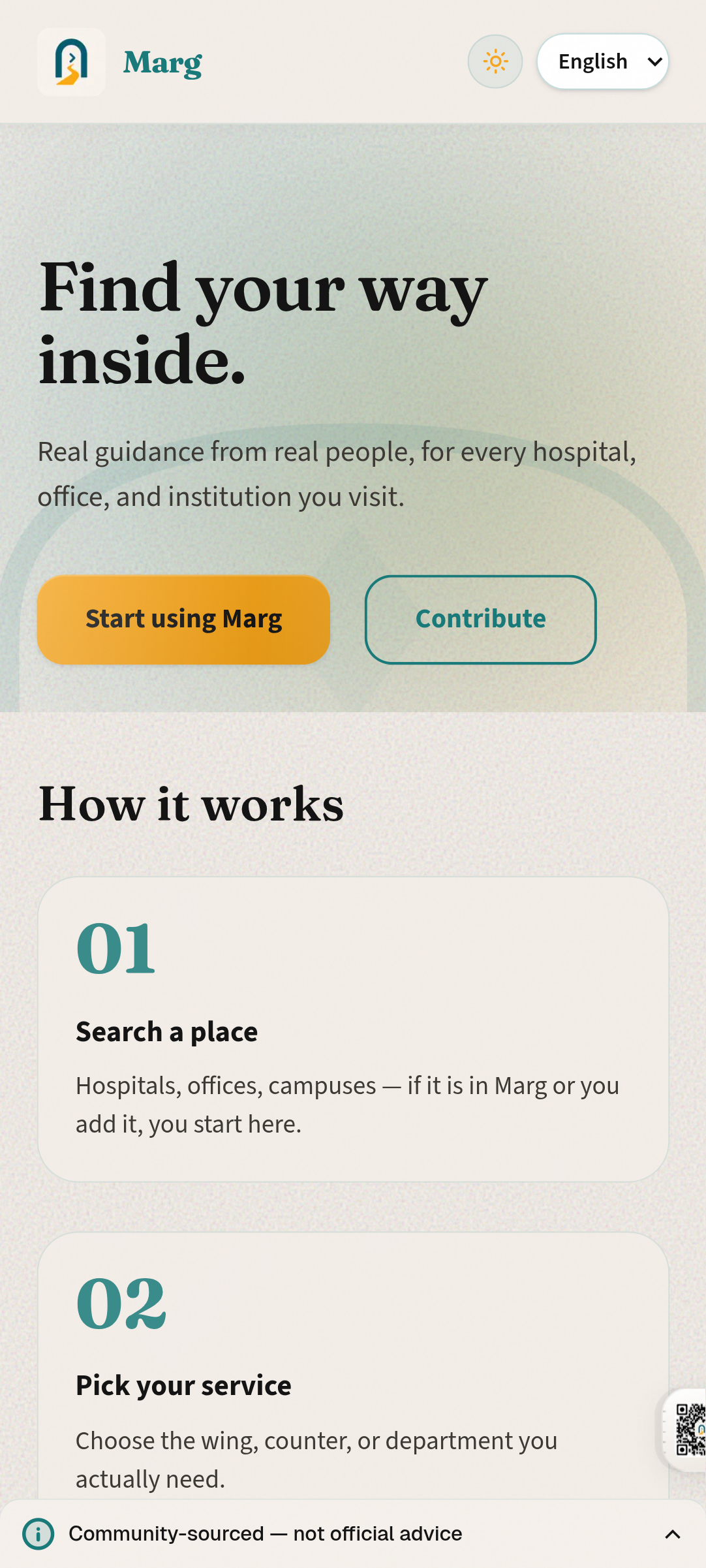 Marg screenshot thumbnail 2